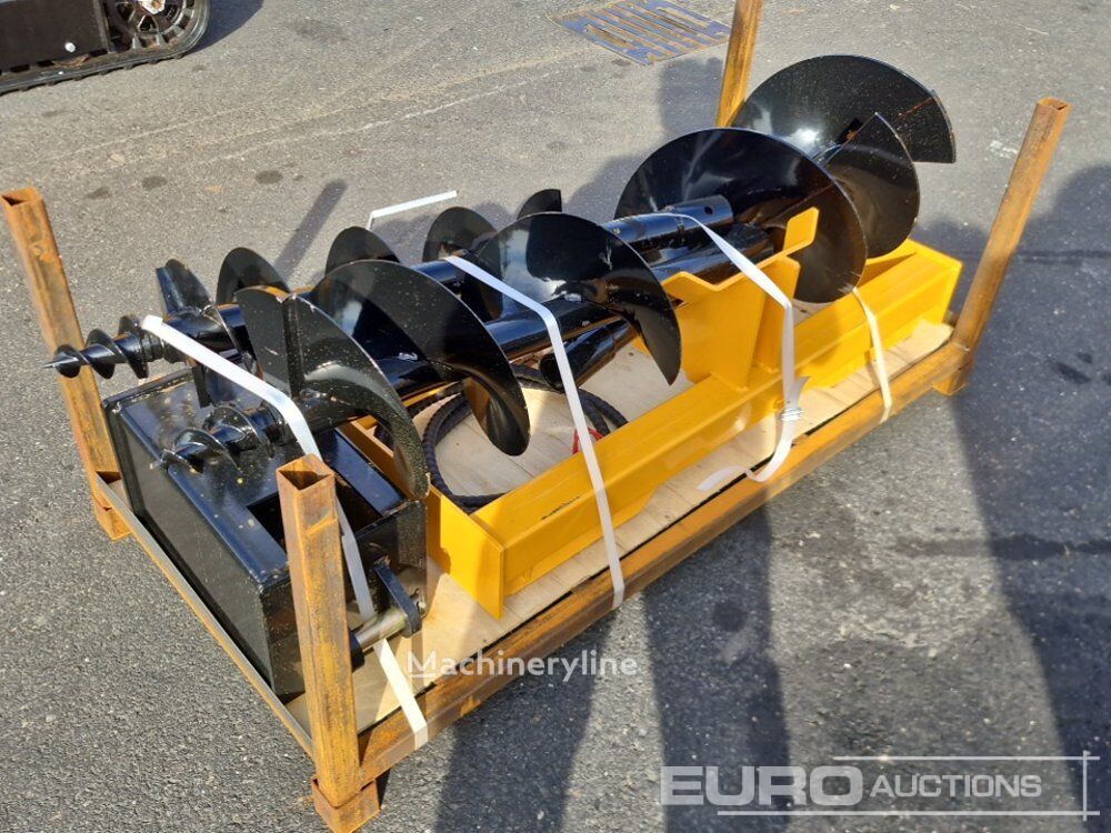 New 2026 GIYI Auger and Extra Rod to suit Skidsteer Loader auger drill - Machineryline