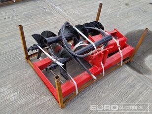 new Captok Hydraulic Auger Drive, 400mm, 300mm & 200mm Flight t auger drill