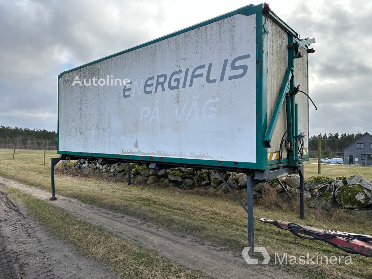 Förvaring/flisflak box truck body