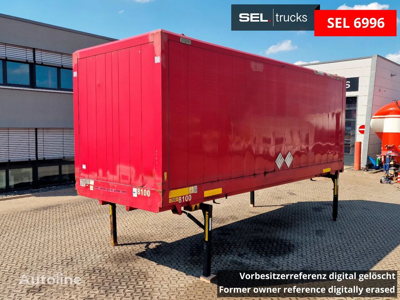 Krone WK 7.3 STGI box truck body