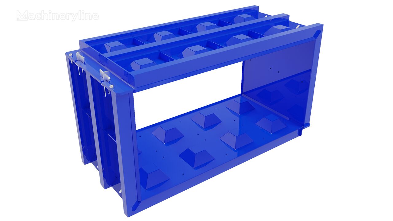 cetakan blok beton Blue Molds concrete block mould 1600-800-800 baru