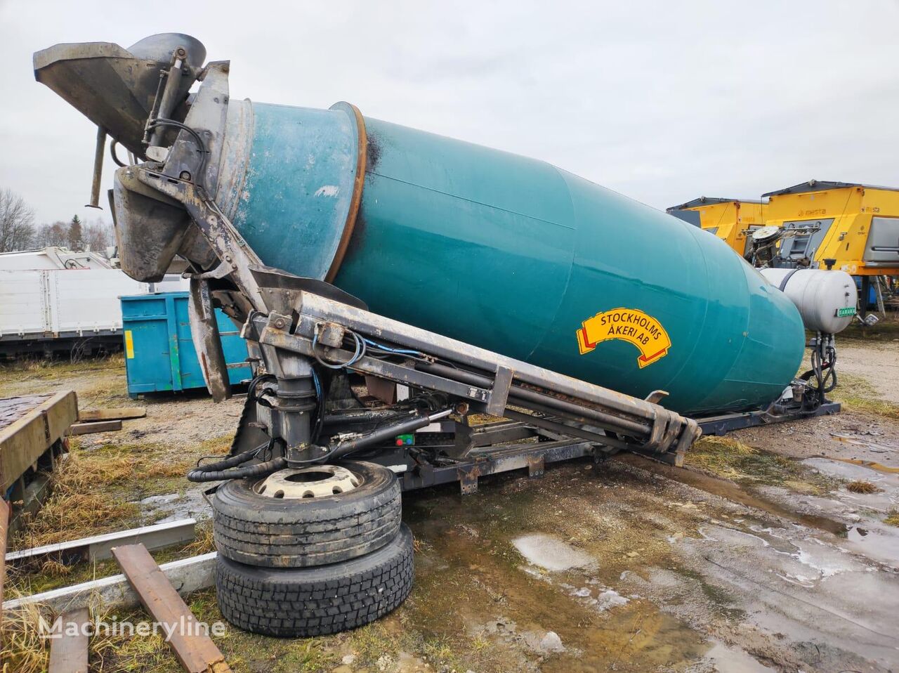 Saraka LSB 9 BK CONCRETE MIXER / RADIO CONTROL concrete mixer drum