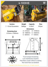 godet concasseur Gyru-Star Tř&iacute;dic&iacute; lopata Gyrustar 4-100HE pro stroje 7-10 tun neuf