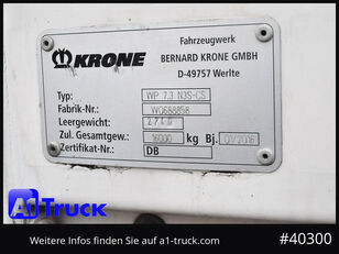 caixa lona deslizante Krone 7,45, Code XL, guter Zustand 2700mm innen