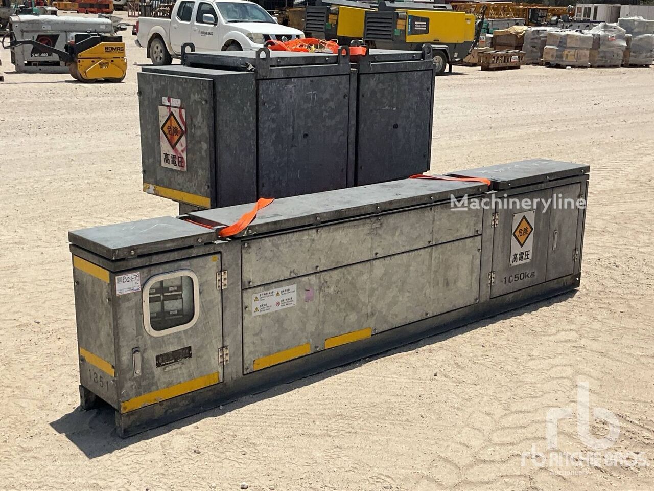 HONMA HCTH-105 105 KVA Mold Cubicle Inside Tunnel distribution equipment for sale | Machineryline UG HONMA HCTH-105 105 KVA Mold Cubicle Inside Tunnel distribution equipment - Machineryline