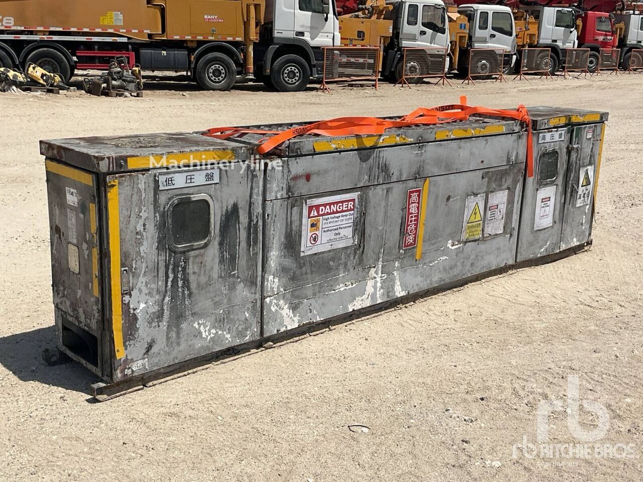 YODOGAWA CD-M 500 KVA Dry Cubicle Inside Tunnel distribution equipment for sale | Machineryline AU YODOGAWA CD-M 500 KVA Dry Cubicle Inside Tunnel distribution equipment - Machineryline
