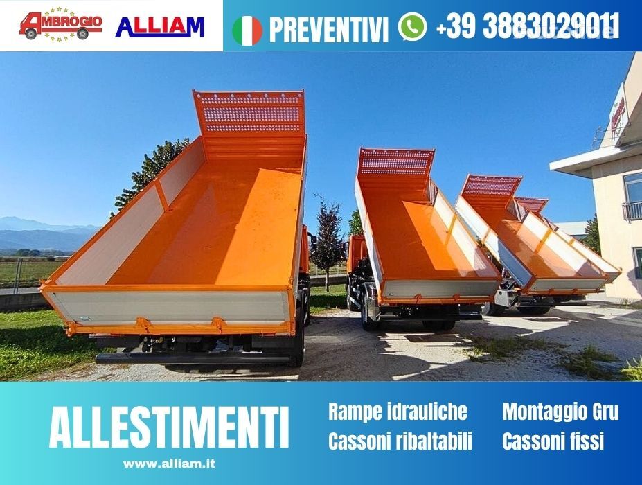 ALLESTIMENTI SPECIALI SU MISURA dump truck body