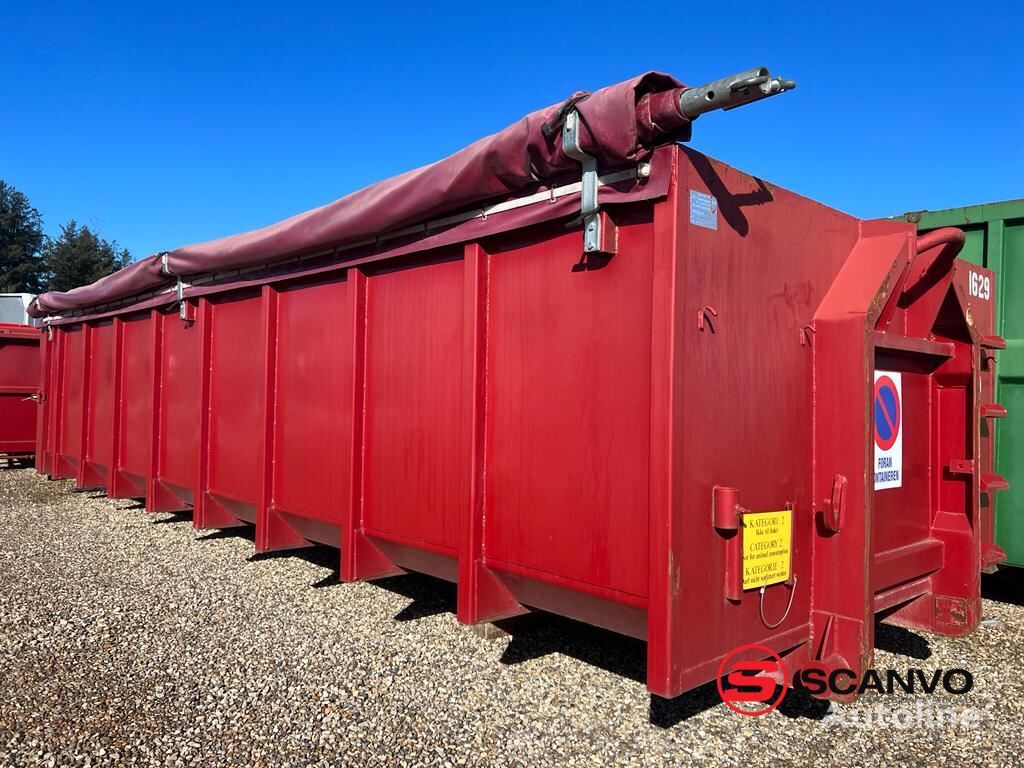 DC-Container S6520 væske tæt - Rullepresenning dump truck body