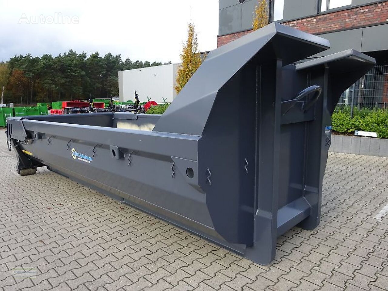 new Euro-Jabelmann Abroll Container STE 6500/1000 Halfpipe, 15,5 m³, NEU dump truck body