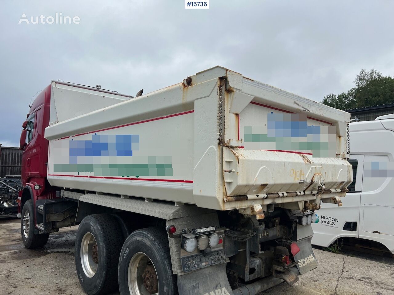 Istrail dump truck body