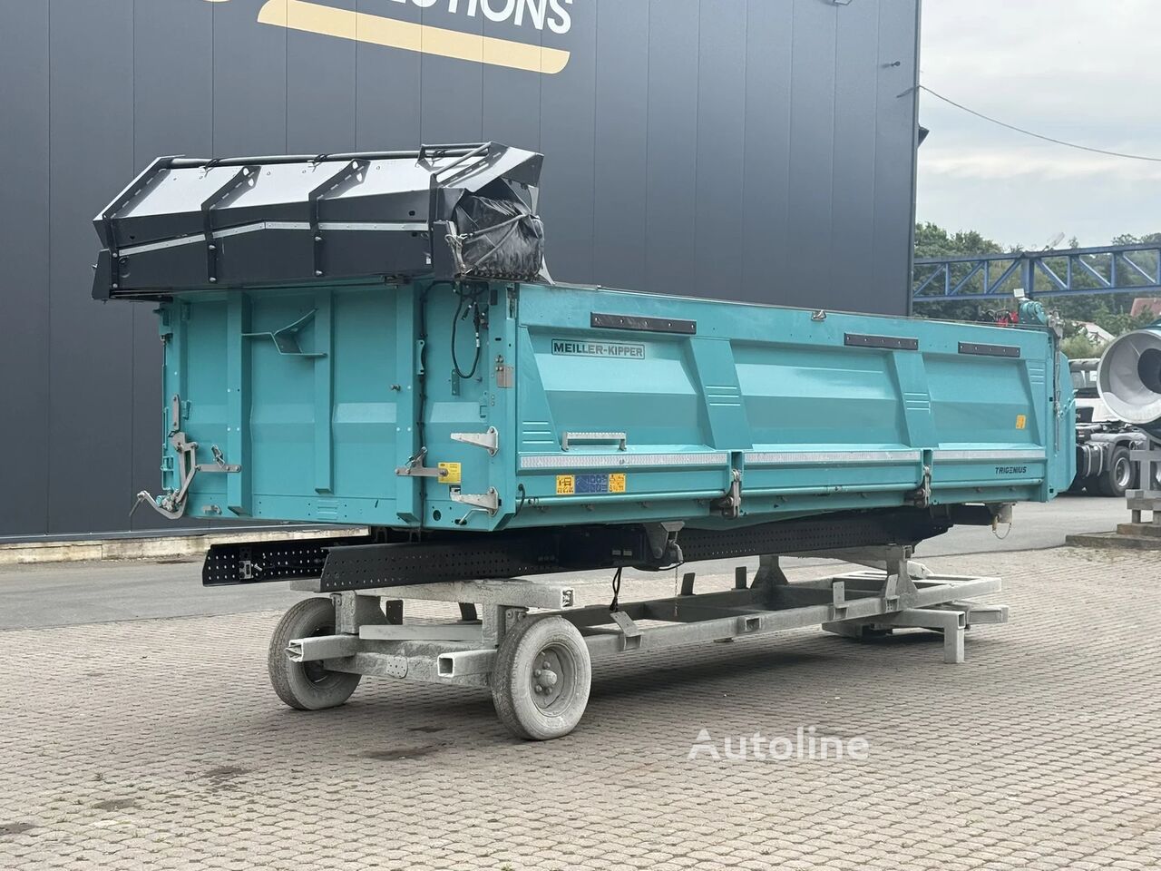 Benne basculante Meiller 3-Seiten-Kipper Aufbau - Autoline