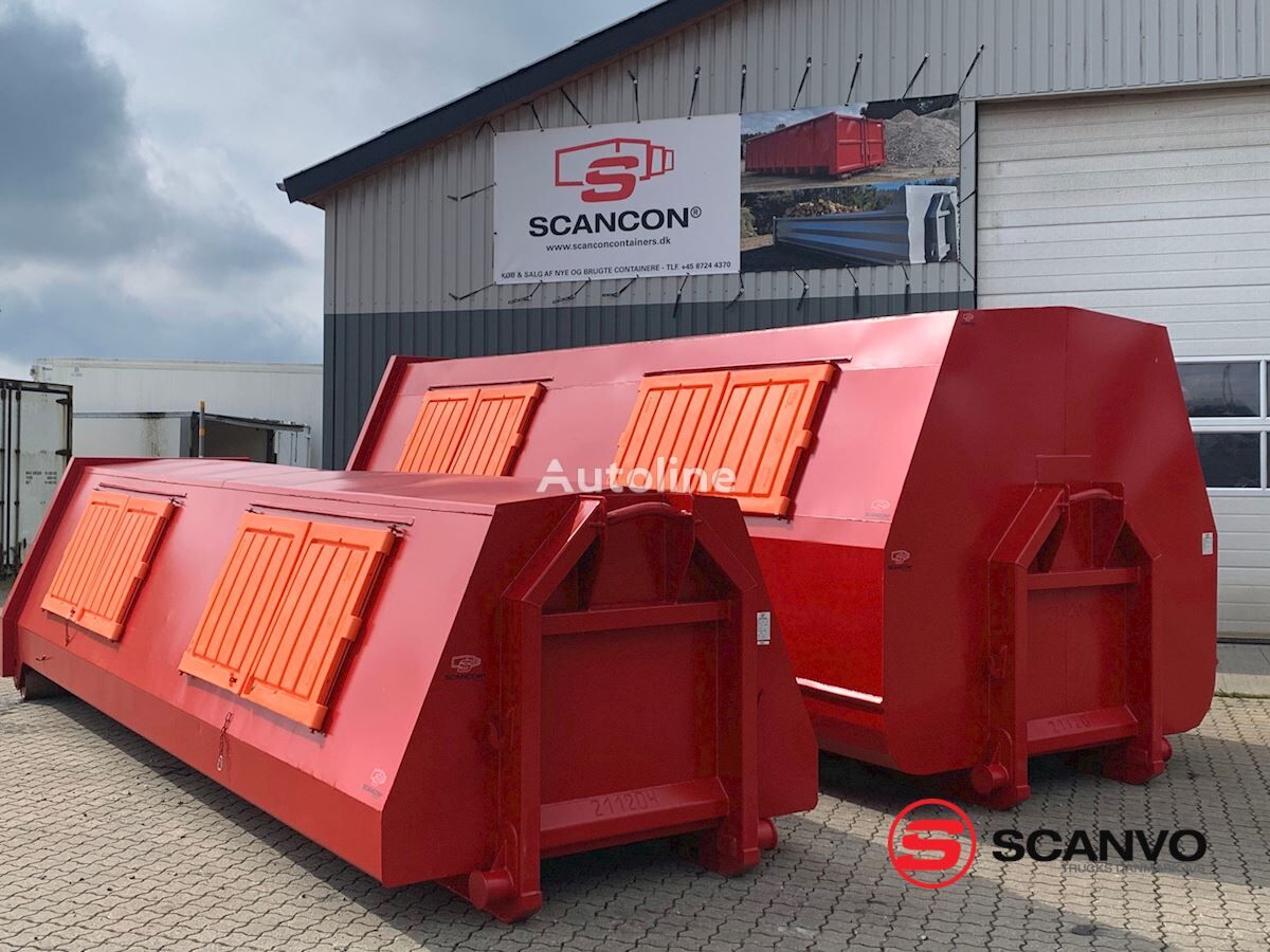 جسم الشاحنة القلابة ScanCon SL6017 - 6000 mm lukket container 17m3