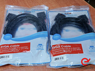 new 3 Unidades Cable VGA macho/macho Manhattan 312721 Color Negro 15 electrical accessories