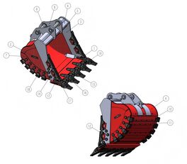 Godet d'excavatrice à vendre - Image 8 | Machineryline MA Godet d'excavatrice neuf | Image 8 - Machineryline