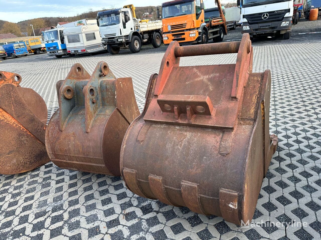 سطل بیل مکانیکی Bagger Tieflöffel  1000 mm