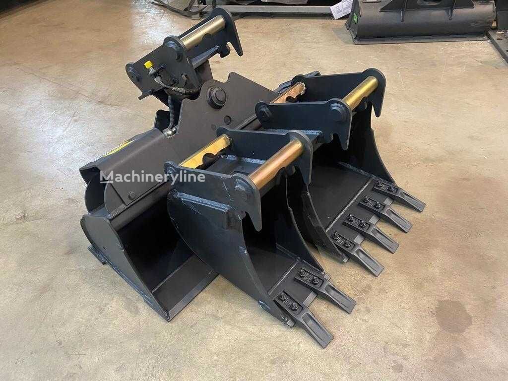 Lžíce rýpadla Häner Löffelpaket ECO - HHG1100 hydraulischer Grabenräumlöffel / HTL12 - Machineryline