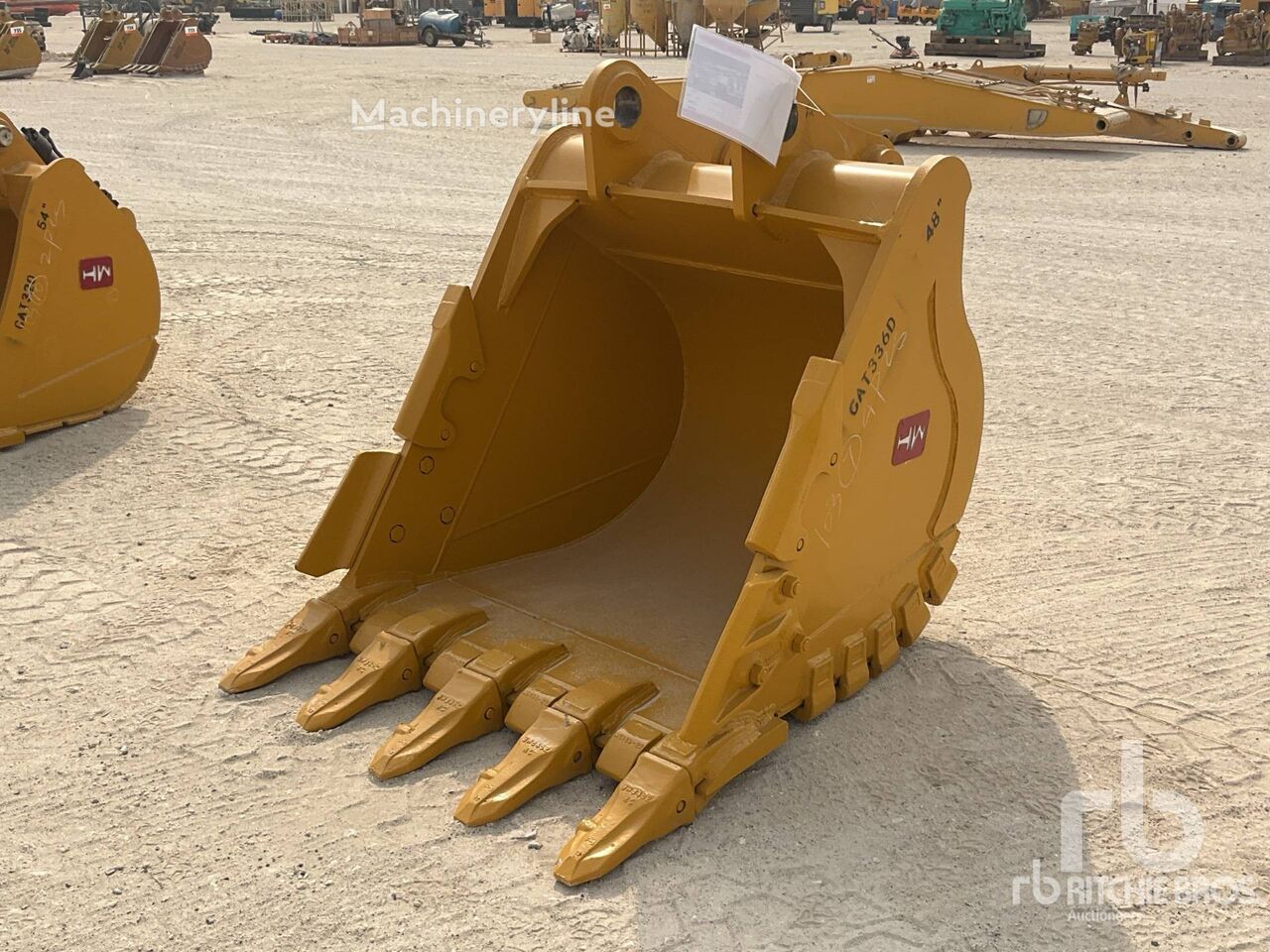 New Hongwing 1220 mm - Fits Cat 336D (Unused) excavator bucket - Machineryline