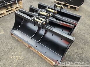 JCB 48" Ditching Bucket 35mm Pin to suit  Excavator (4 of) cuchara de excavadora nueva