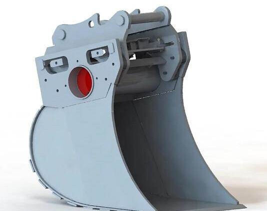 new UAM VDL600L excavator bucket