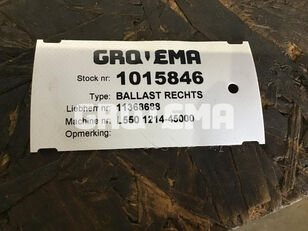 Liebherr Ballast Rechts contragewicht graafmachine