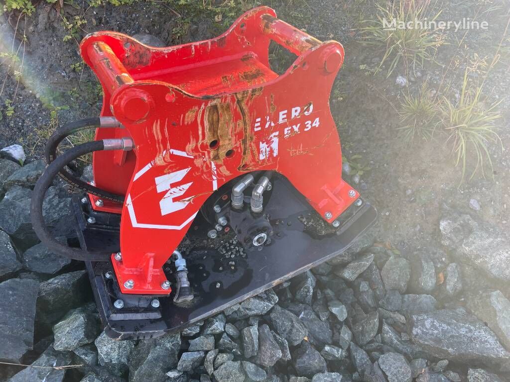 Exero ex34 Vibroplate compactador para excavadora