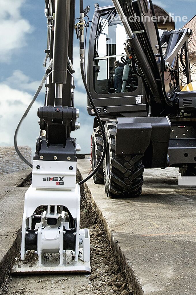 new Simex PV200- 800 excavator plate compactor