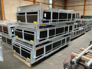 جسم الشاحنة المسطحة Chassis opbouw voor aanhangwagen (6x)
