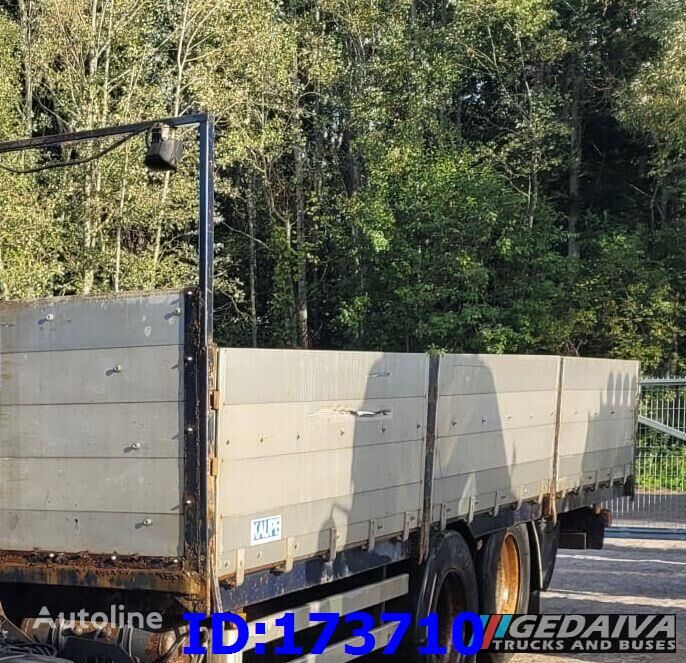 бортовий кузов Flatbed truck body - 7.4M