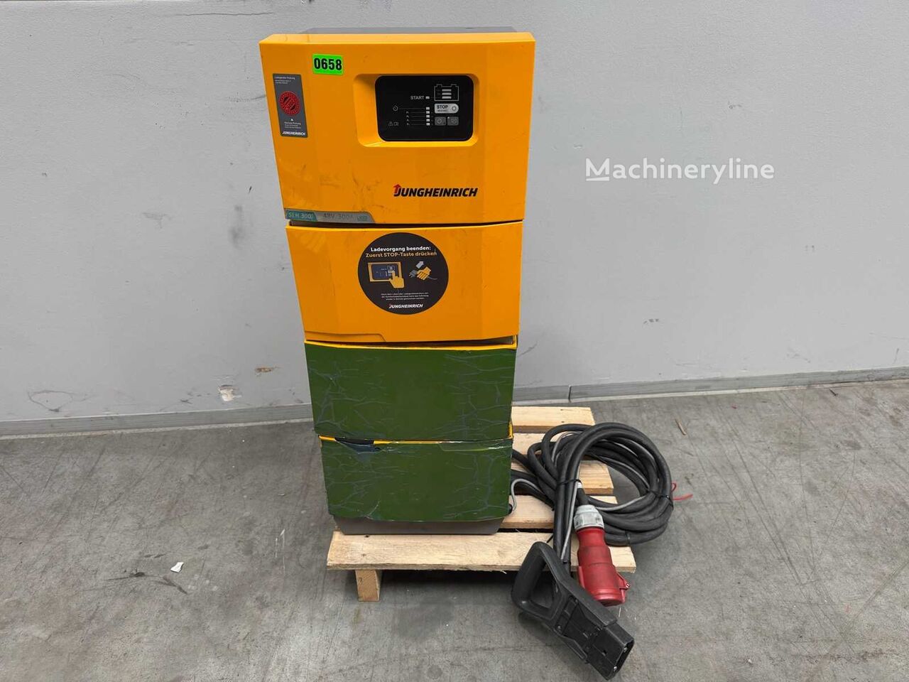 Jungheinrich 48V 300A forklift battery charger - Machineryline