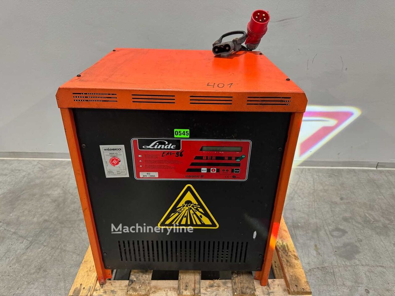 Linde 80V 100Ah forklift battery charger - Machineryline
