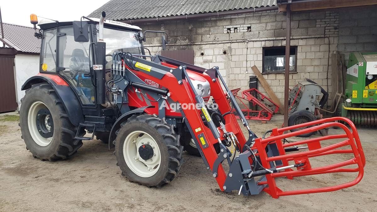 новый навесной фронтальный погрузчик Der neue Frontlader hat eine Kapazität von 1200 kg FARMTRAC