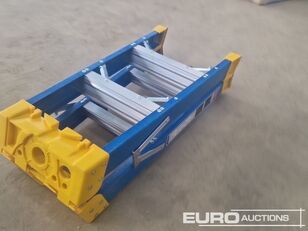 new 3 Rung Double Sided Fiberglass Step Ladder front loader bucket
