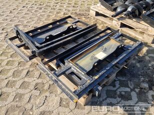 new Fork Frame with Forks to suit  Skidsteer Loader (2 of) front loader bucket