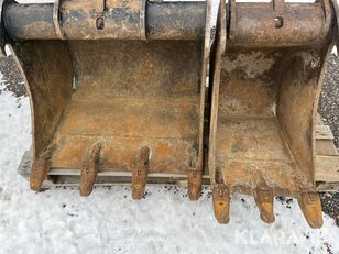 Gr&auml;vskopor med redskapf&auml;ste 3 st front loader bucket