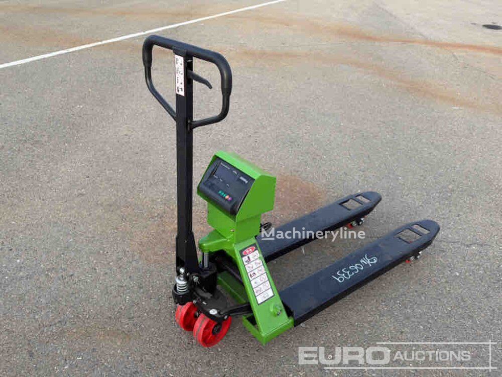 New Pallet Truck, Weighing Scale / Transpaleta con Báscula front loader bucket - Machineryline