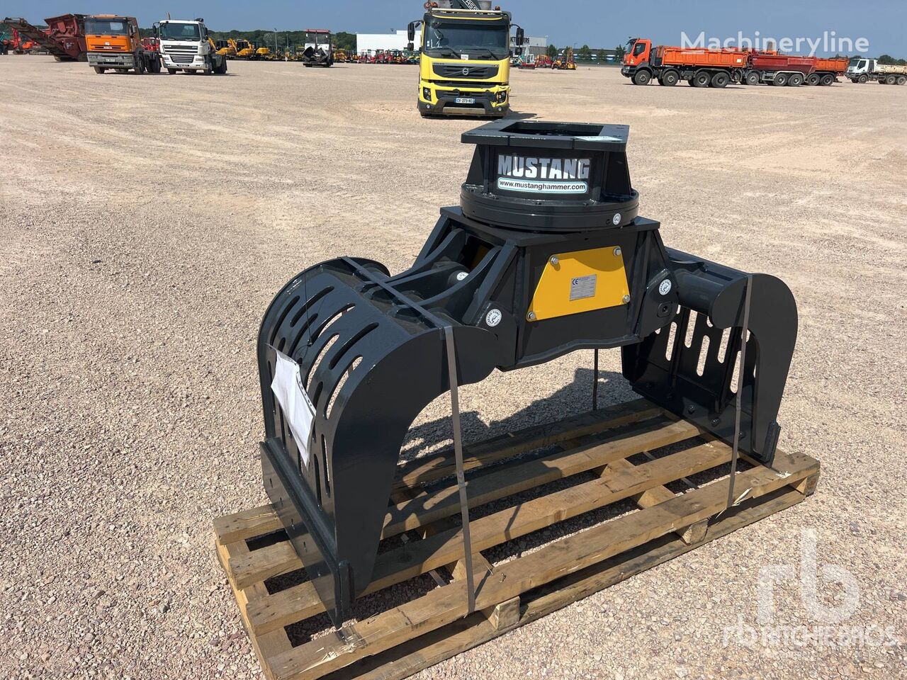 new Mustang GRP750 Rotating Grappin De Demolition grapple