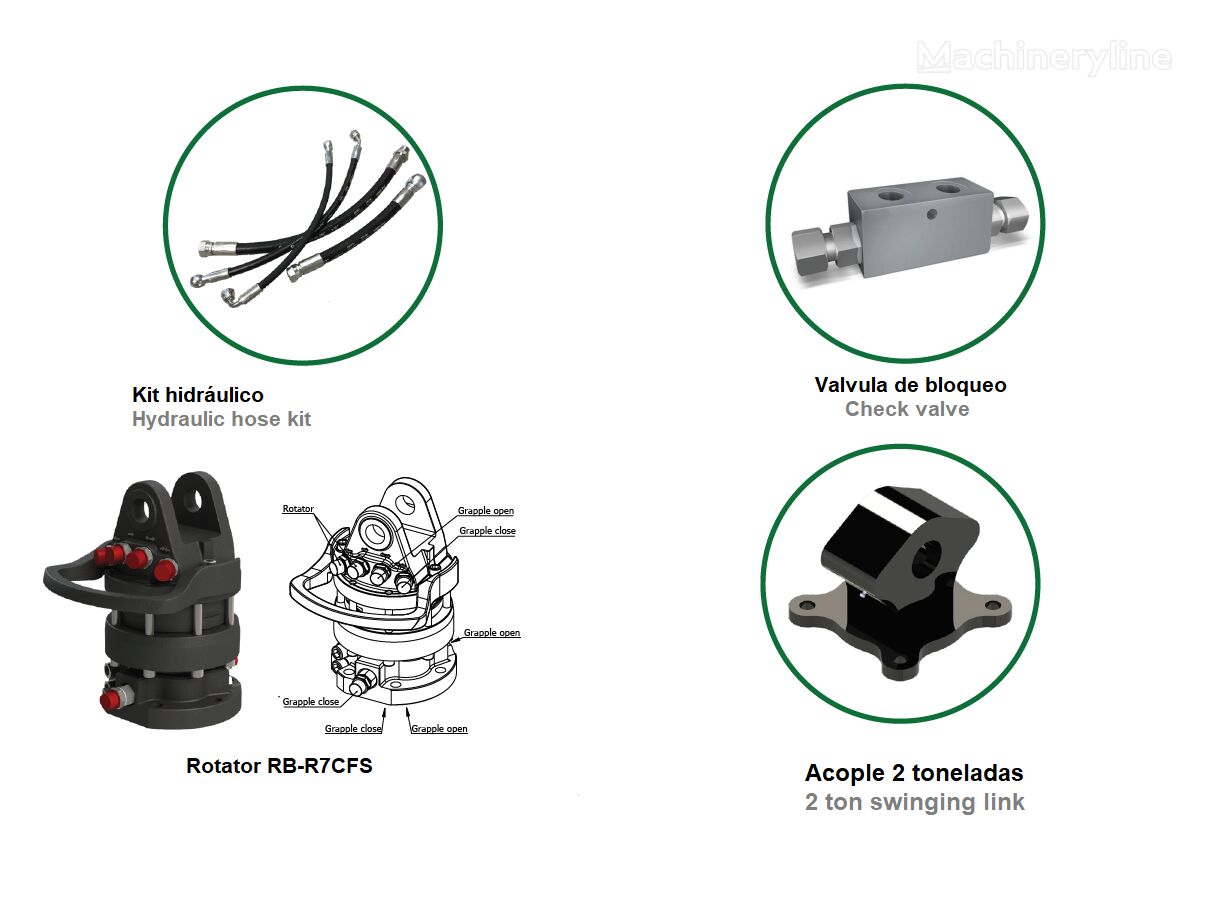 neuer PLP 400/4 Pulpo chatarrero   Greifer