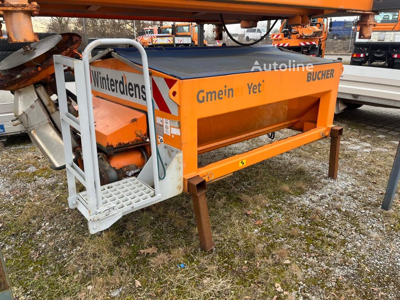 gravillonneur Bucher Gmeiner Streuer STA 2000 TC