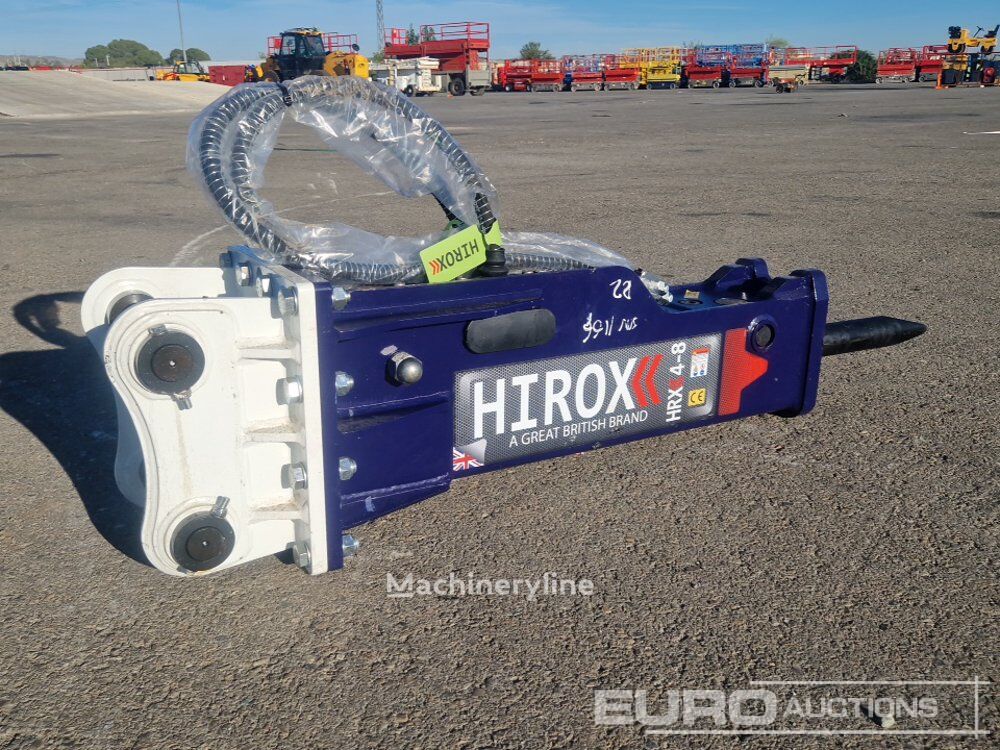 New Hirox HRX 4-8 hydraulic breaker - Machineryline
