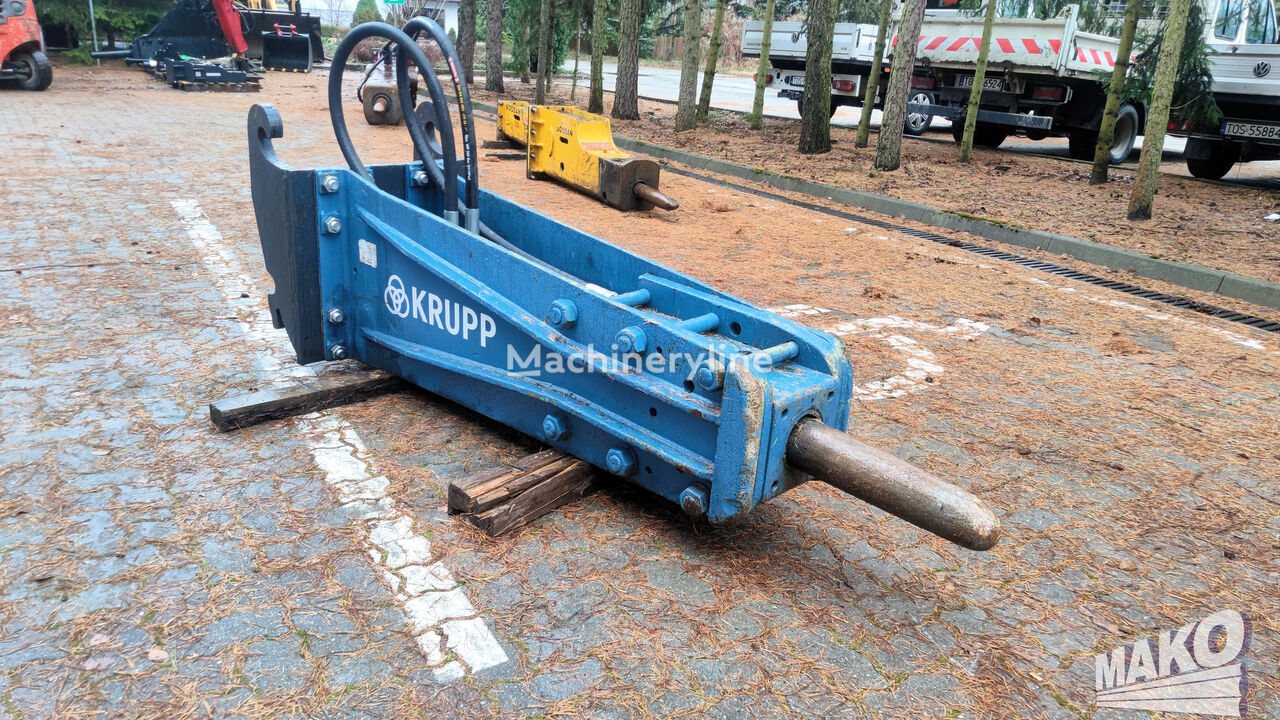 Krupp HM720 hydraulic breaker