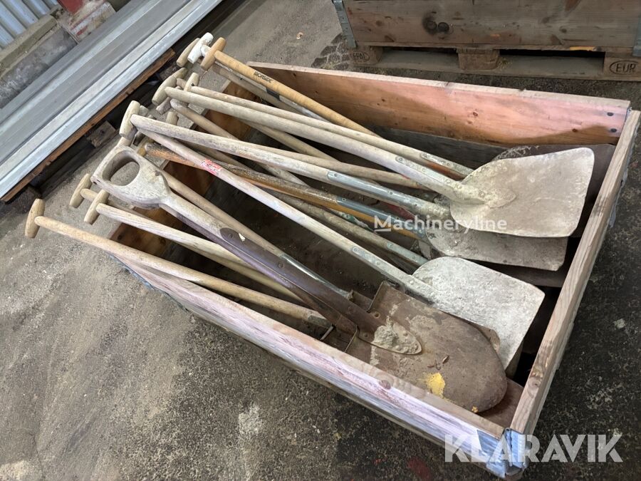 Pall med diverse skyfflar hydraulic breaker - Machineryline