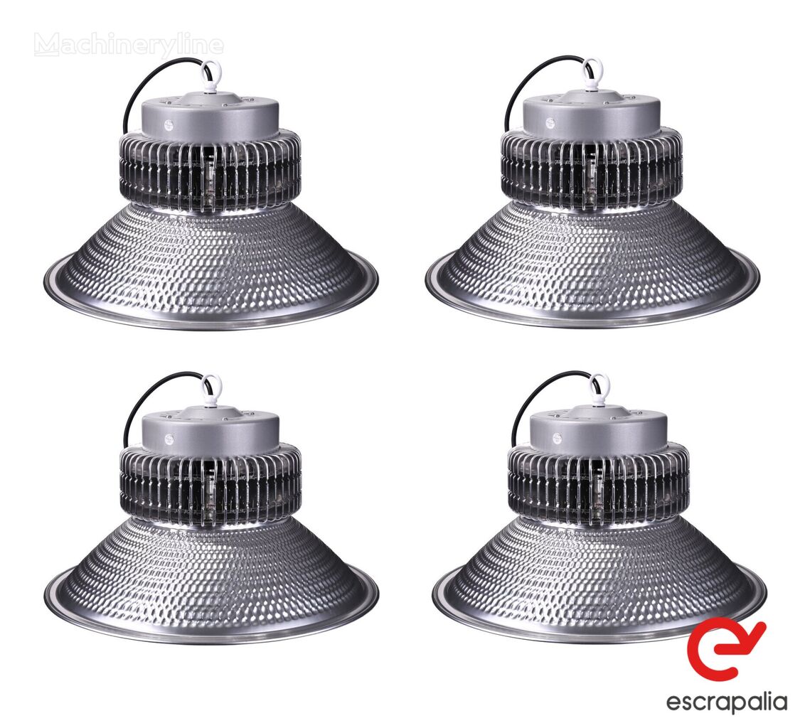 Lote de 4 Campanas LED 100W para Iluminacion Industrial (Nuevas) industrial light