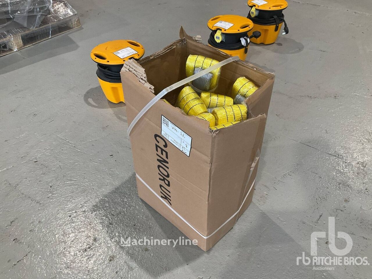 Quantity of (8) 3 tonne x 3mte løfteslynge - Machineryline