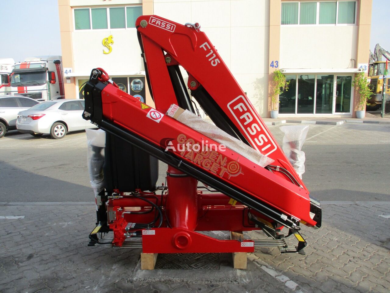 новый кран-манипулятор Fassi F115A.0.22 2024