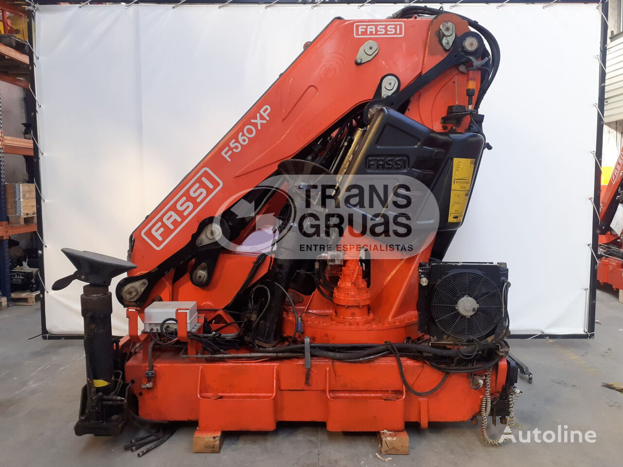 grue auxiliaire de chargement Fassi F560AXP.26