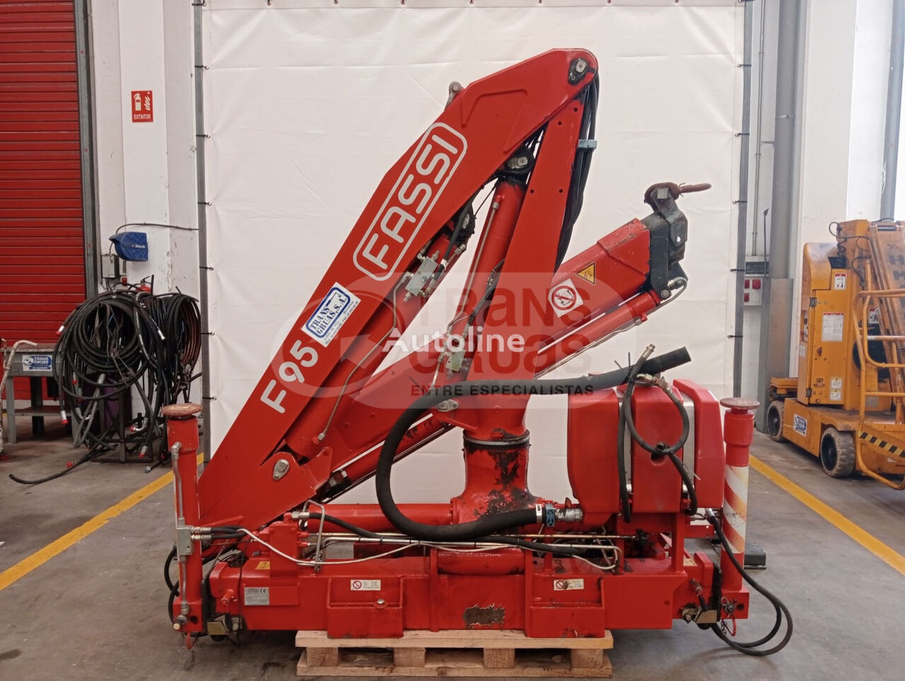 منصة رافعة هيدروليكية Fassi F95A.22