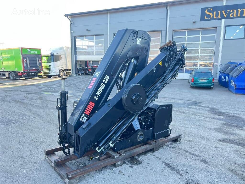 grue auxiliaire de chargement HIAB 228 B-5 HI-DUO