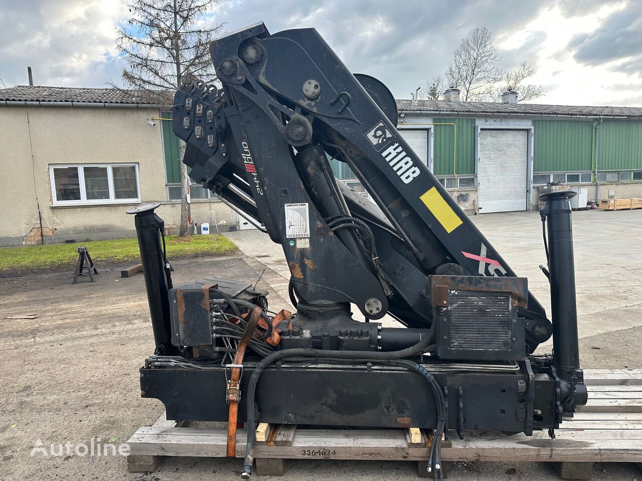 HIAB XS 244 EP-5 HIDUO celtnis-manipulators