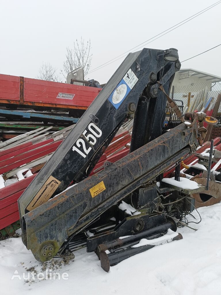 HMF 1250 dźwig żuraw budowlany loader crane