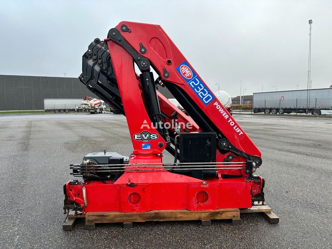 HMF 2320 K-RCS K5 loader crane